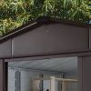 Yardmaster Shiplap 10ft x 6ft Apex Metal Garden Shed – Taupe